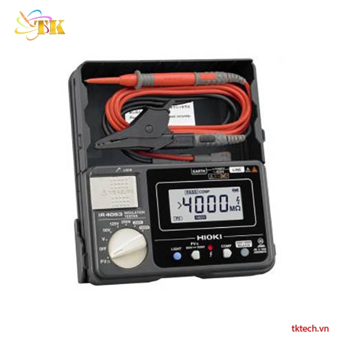 Đồng hồ đo điện trở cách điện Hioki IR4053-10