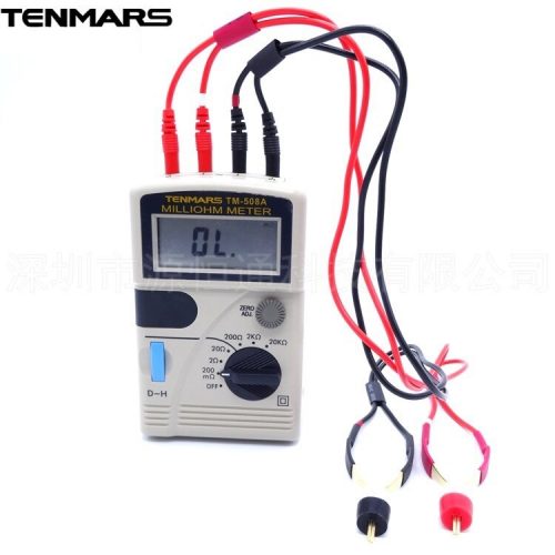 Máy đo điện trở thấp Tenmars TM-508A