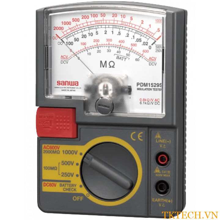 Máy đo điện trở Sanwa PDM1529S