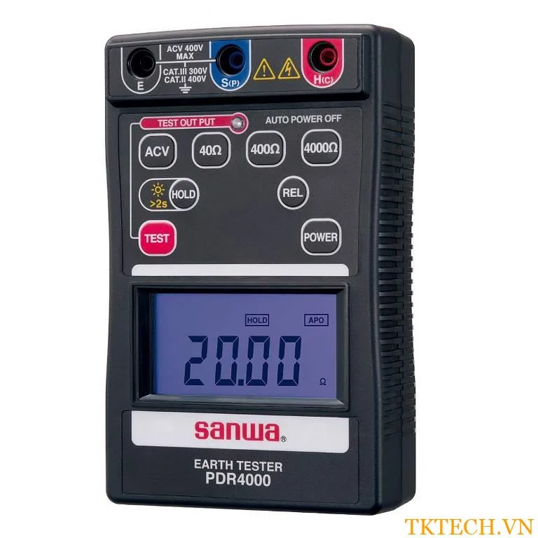 Máy đo điện trở đất Sanwa PDR4000
